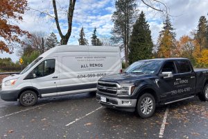 "We handle everything from kitchens and bathrooms to flooring, plumbing and electrical, all with certified trades. Our clients don’t have to go looking for painters or electricians. We’ve got it all covered,” says All Renos Construction owner, Rick Campbell.