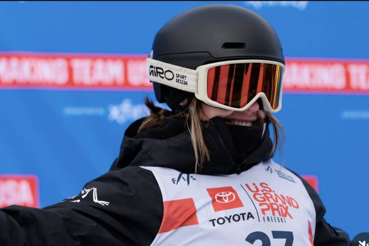 
                        Top - 5 World Cup finish for B . C . freestyle skier | Ladysmith Chronicle